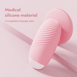 Multifunctional Vibration Massage Electric Face Wash Silicone Facial Ultrasonic Cleansing Pore Cleanser Beauty Instrument