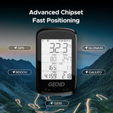 Geoid CC500 GPS Cycg Wireless Health Fiess For Garmin With Chest Heart Bluetooth ANT+ Bike Computer