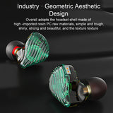Earbuds Wired 3.5mm Mobile Phone Earphones Dynamic Music Drummers Bass Computer Headset with Mic Black/Standard