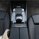 Top-Car Carbon Fiber Center Control Armrest Box Gear Head Cover Trim For Mercedes Benz GLB B Class 2020