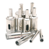 10Pcs Diamond Coated Hole Saw Drill Bit Glass Tile Marble Granite Drill Bit Punch Tool Core Hole Saw Drill Bit For Power Tool