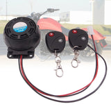 12V Dual Alarm,105-125dB Remote Control Alarm Horn Anti-Theft Security System Motorcycle Accessories