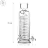 Tea coffee cooler household rapid coog glass cold kettle with faucet large capacity ice wine water cup