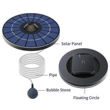 ating Solar Pump Aerator Pumps For Aquarium Fish Tank Pond Fishing Oxygenation with Air Hoses and Bubble Stone