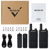 RT22P Black FRS License Free Machine [Two Pack] Ultra Thin Mini Type-C