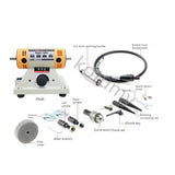 DIY Polishing Woodworking Jade Jewelry Dental Bench Lathe Grinding hine