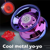 Aluminum Yoyo Beginners Metal Yo-Yos Kids And Adults With Yo Accessories Birthday Gifts For Child