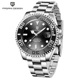 2023 PAGANI DESIGN New Luxury Men Mechanical Wristwatch Stainless Steel Sapphire Automatic Watch 100M Waterproof  Clock