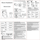 Headworn Wireless Bluetooth Music Eye Mask Sports Headband Hair Band Anti Noise Earphone Call Running Yoga Music Headband