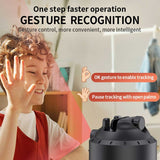 Intelligent Auto Face Tracking Camera Smart Shooting Holder Faces Recognition Gesture Phone Tripod Accessories Black