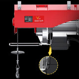 Portable Electric Crane Cable Hoist Winch Remote Control Lifting for Industrial Workshop