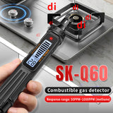 Handheld Leak Detector Natural Leakage Tester Portable Combustible Gases Concentration Test Meter