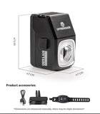 OFFBONDAGE 1600LM Hoisting Deade Front Led Light Lamp Bicycle Lights Cycg Bike Accessories