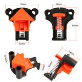 60 90 120 Degree Woodworking Clamp Right Angle Fixing Clips Picture Frame Corner Clamp Woodworking DIY Hand Tool Fixture Tool