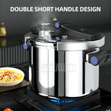 120Kpa Kitchen Pressure Cooker - 7.5L Stainless Steel Non-Stick Pot, Induction & Gas Universal