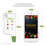 Greentest-ECO4F Home Kitchen Nitrate Tester Upgrade Radiation Detector with Capacitive Screen BT Function and APP Control