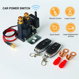 12V/24V Dc 500A Disconnect for Car Truck Rv Camper Battery Switch Isolator with Wireless Remote Control