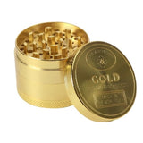 Manual Herb Grass Grinder 4 Layers 40mm Cutting Pipes Herbal Crusher Zinc Alloy Tobacco Shredder for Smoking Accessories