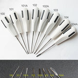 8PCS/Set Dental Elevator Root Tip Minimally Surgical Tool Extracting Forceps