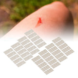 Strips 20pcs Breathable Adhesive Wound Patch Non Sew for Dressing Fixation Skin Closure Tape
