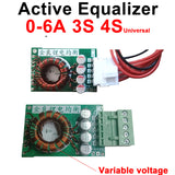 3S 4S 6A Active Equalizer BaLifepo4 Li-ion Battery Energy transformer Balance f/ 12V Electric CAR RV BMS protection board