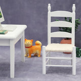 1:12 Scale Dollhouse Furniture Miniature Chair Model Accessories Toy Home Decoration Sitting Room Scene