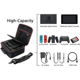 Nintendo Switch Storage Case Card Slot Large Capacity Pouch OLED Game Accessories Carrying Bag Nitendo Portable Handbag