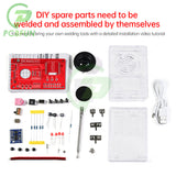 FM Radio Electronic Kit Adjustable Frequency 150Hz-20KHz Digital Display DIY Soldering Project Practice Solder