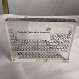 Acrylic Periodic Table With Real Letter Decoration Kids Teaching School Display Chemical Elements Home Decor
