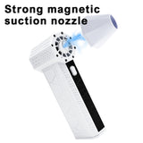 Air blower 140000RPM Turbo Jet Brushless Motor Handheld Duct Fan 62M/S Portable Type-C Charging with Power Display ventilado
