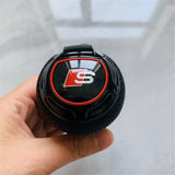 Carbon Fiber Gear Knob Electronic Shift Handle for Audi A6 C7 VW Golf 6 7 R GTI Slien