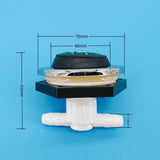 Φ11.5mm Jet 70mm ABS Cover Eight-holes Dazzg Spray Nylon Base Massage Bathtub Shower Nozzle Accessories