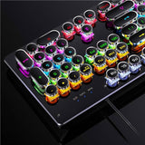 Gaming nical Keyboard Punk Backlit Replaceable Wired Keypad