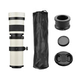 MF Super Telephoto Zoom Lens F/8.3-16 420-800mm T Mount with NEX-mount Adapter Ring for Sony NEX E-mount Camera NEX-5R
