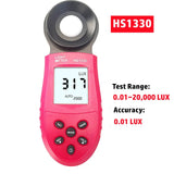 HS1010 Digital Light meter 1-200,000 Luminometer 1 0.1 0.01 Illuminometer /FC Illumination Meter HS1330 HS1332