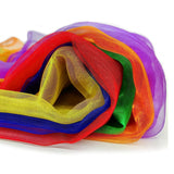 24Pcs Dance Music Scarves Colorful Scarves Movement Scarves Rhythm Scarves For Children Movement
