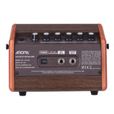 Aroma Guitar Amplifier 15 W Speaker Electric Guitar Amp 5 Inch Speaker Bluetooth-compatible Rechargeable Guitar Amplifier