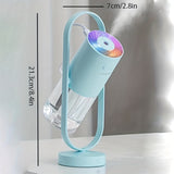 1pc 300ml Mini Ultrasonic Humidifier with 360 Degree Free Rotation and Large Fog Volume