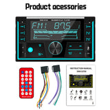 Isfriday 2 Din Car Radio Stereo Bluetooth Audio Music Stereo 12V 2DIN Car Radio MP3 Player USB/SD/AUX-IN