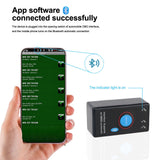 Bluetooth V1.5 Detector Scanner Car Diagnostic Tool OBD2 Interface Adapter For IOS/Android Code Reader ELM327