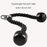 1pc Premium Tricep Rope for Effective Cable Pull Downs - Ideal for Gym Workouts, Fitness and Strength Training