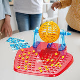 Traditional Game Set with Bingo Cage for Travel Birthday Holiday