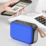 Portable Cloth Fabric BT Speaker Outdoor Mini Wireless Bass Subwoofer Multifunctional Sound Box