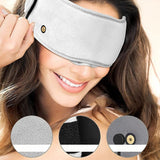 Relief Help Sleep Shading Light Breathable Hot Compress Heating Eye Mask Home Travel Lunch Break Portable