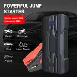 8000mah Car Jump Starter Up to 5.0L Gas or 2.8L 12V 600A Portable Battery for Emergency Power Bank Phone Charging