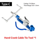 Stainless Steel Tie Gun High Quality Fastening Strap Cutting Tool Self-locking Tensioner Cable Ties Plier Series