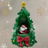 1pc Waterfall Incense Burner,Resin Christmas Tree Reflow Incense Burner,Hom e Decoration Incense Burner Ornaments,for Christmas decoration, gift giving, yoga, meditation, lucky ornaments