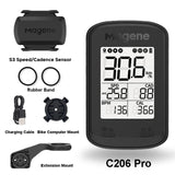 Magene C206 C206Pro GPS Bike Computer Wireless Waterproof Bluetooth ANT Bicycle Cycg Speedometer Pro Support Cadence Sensor