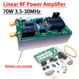 3.5-30MHz 70W RF Power Amplifier ShortWave ear RMP KITS FOR YAESU FT-817 KX3 SSB SW AM CW FM Radio Station Short Wave Ham