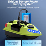 GPS RC 600M Wireless Remote Control Fishing Feeder Boat with 3 Bait Containers 5200mAh/12000mAh
